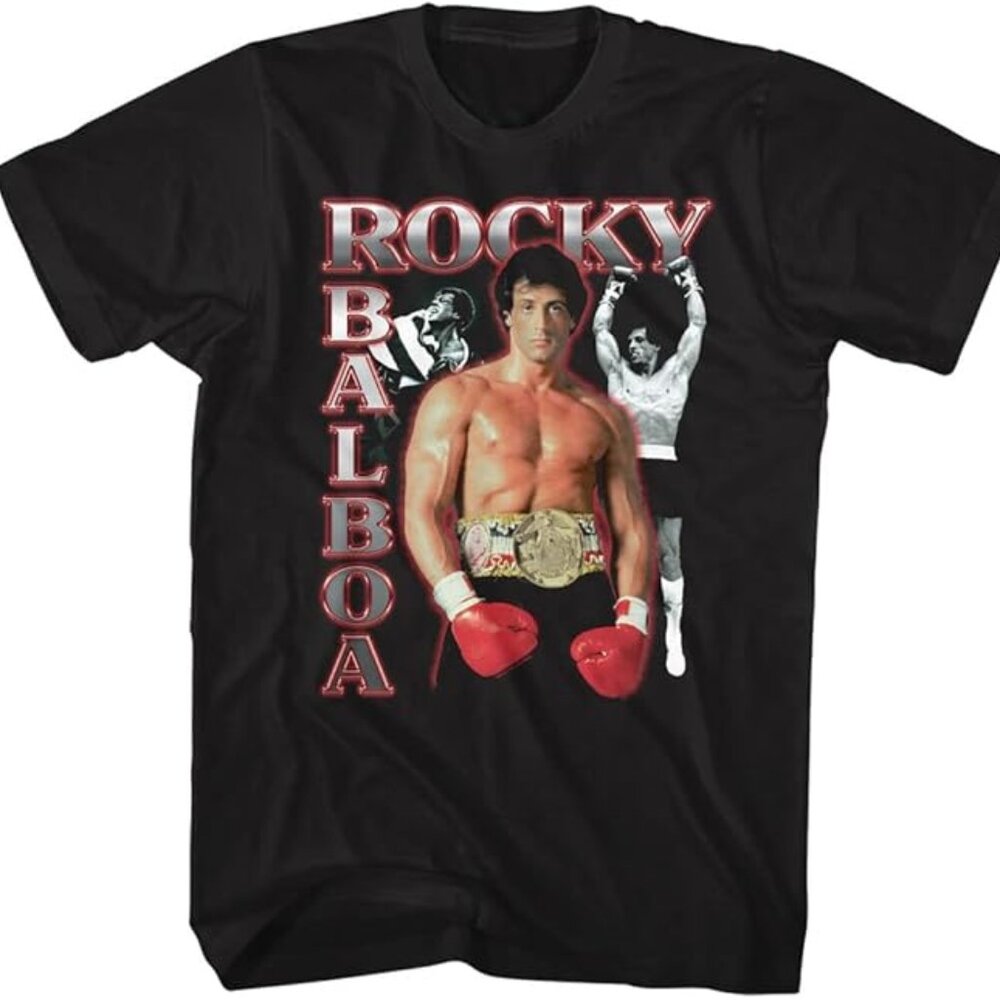 Rocky Balboa T Shirts Boxing Movie Vintage Style Graphic Tees